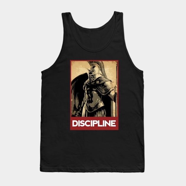 Warriors: Discipline Tank Top by NoMans